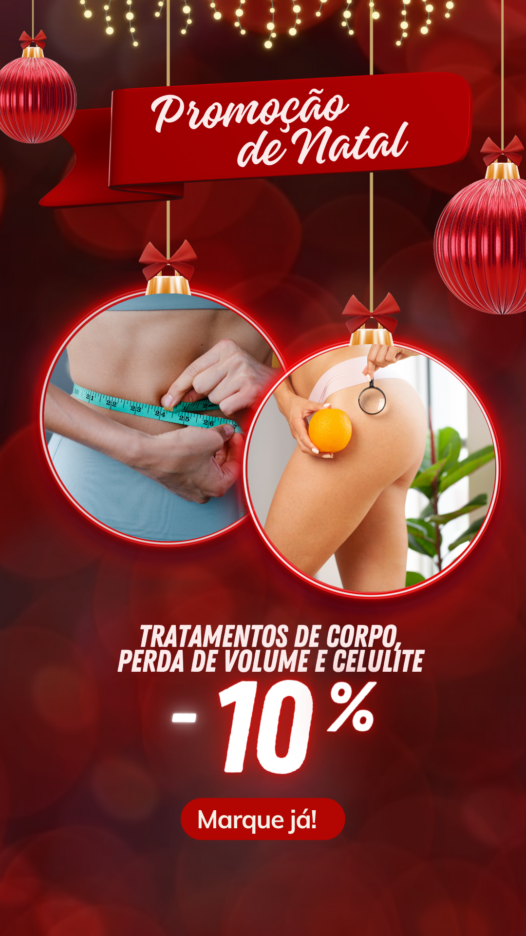 storie promoção natal dany instituto de beleza